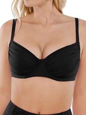 Popilush Underwire Push Up Shapewear Bikini Top, Size 3X, NWT